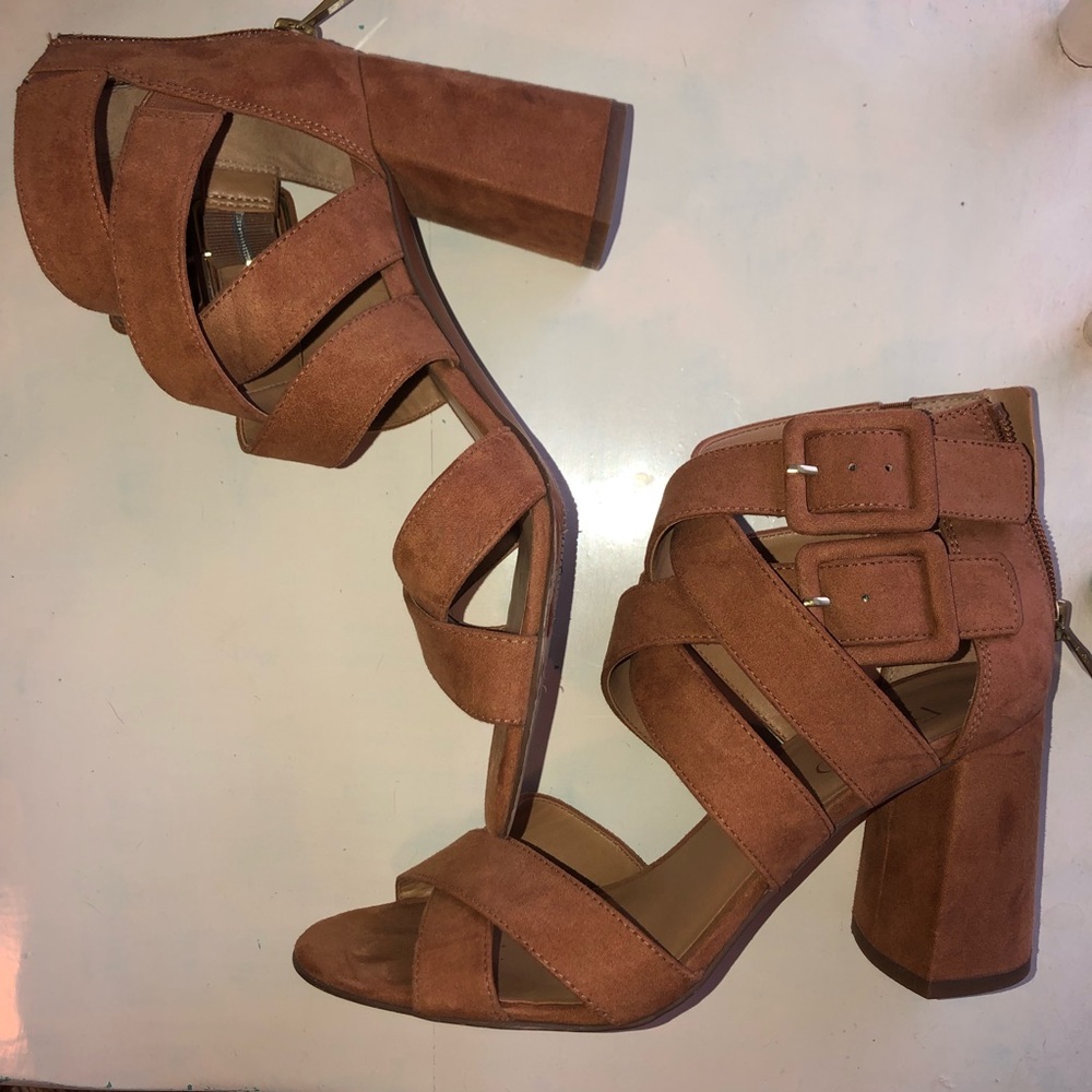 Franco Sarto Sandal Heels 7.5